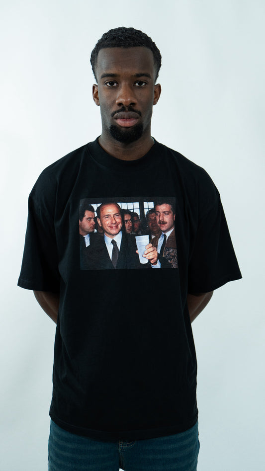SLATTWRLD #1 BERLUSCONI TEE