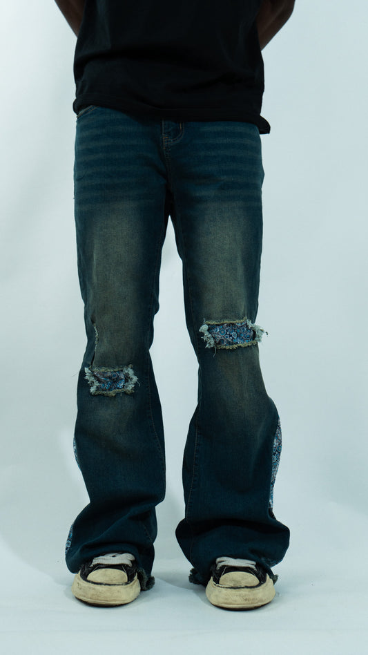 FLARE BLUE BANDANA #2